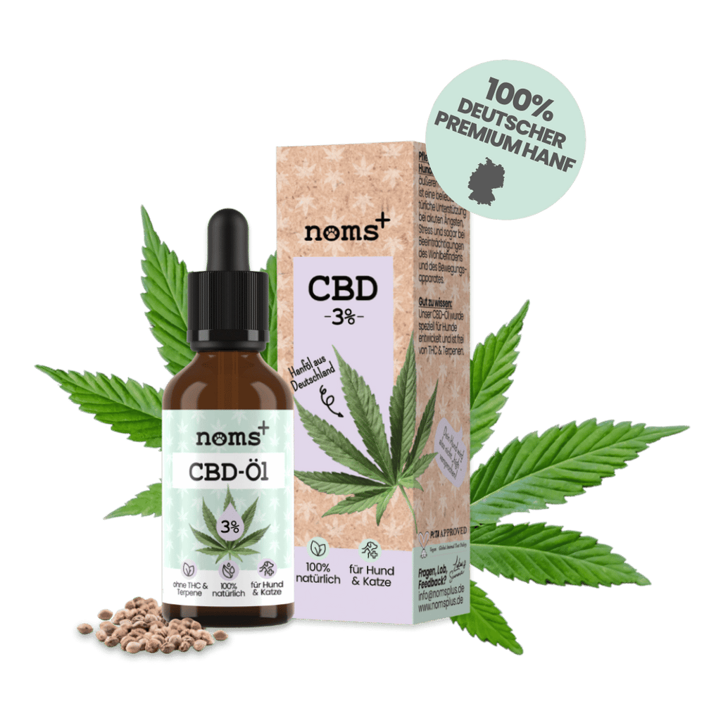 3% CBD Tropfen für Katzen und kleine Hunde 10ml